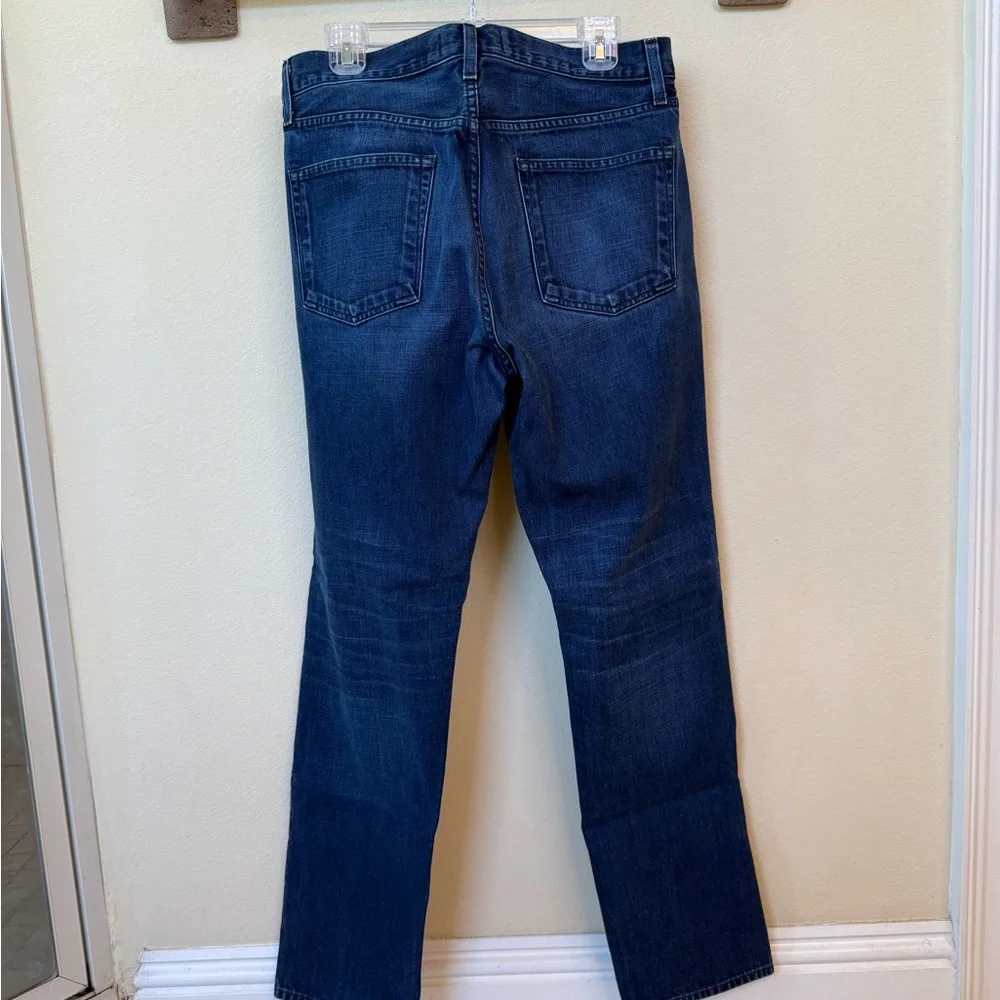 J Brand Blue Straight-Leg Jeans Classic Style